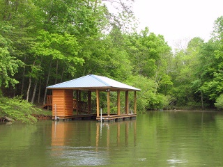 Boat Dock at Broadwater Landing